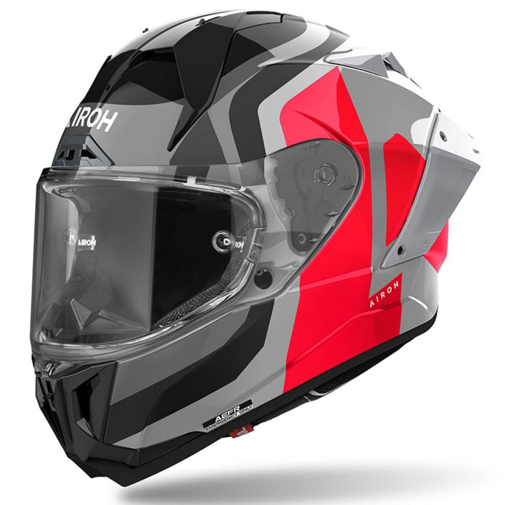 Airoh GP800 Competition Red Grey Black Helmet