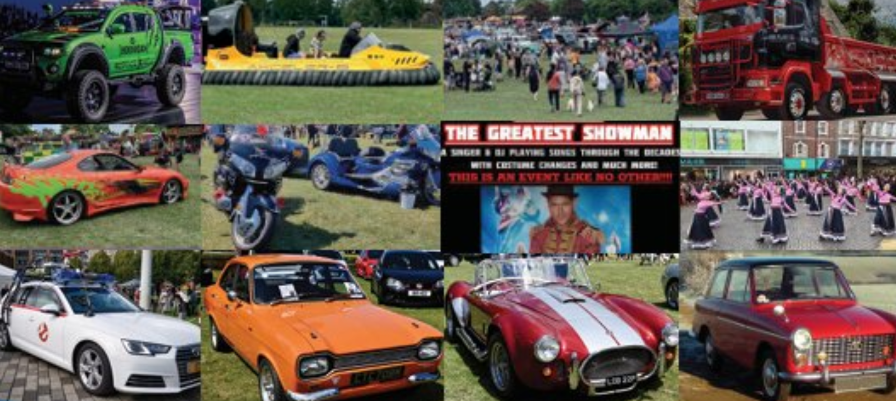 Berkshire Classic Motor Show banner.