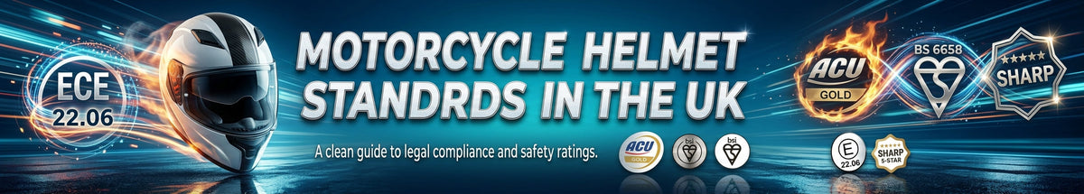 UK Motorcycle Helmet Law & Safety Standards: Complete Guide