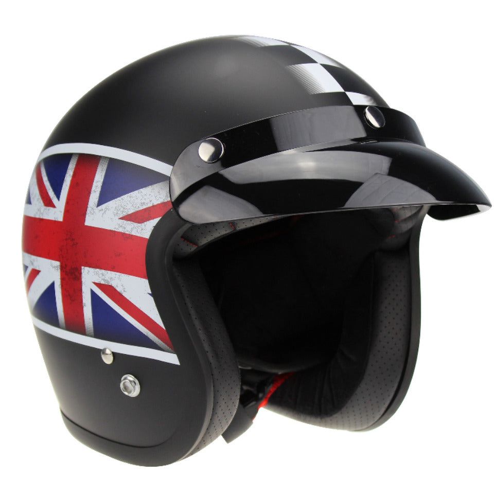 Viper RS05 Slim Open-Face Helmet - Union Jack Matt