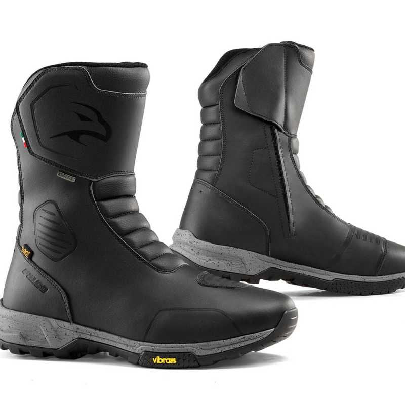 Falco Warden Mens Touring Boots Black