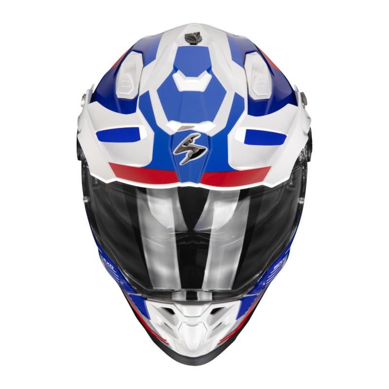 Scorpion ADF-9000 Patrol White Blue Red
