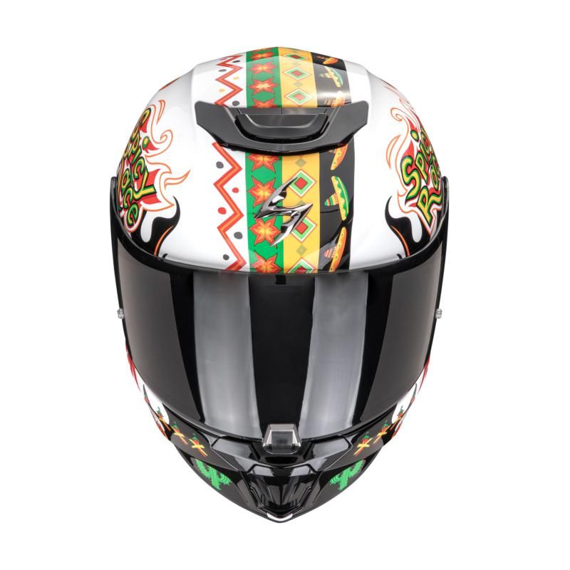 Scorpion EXO-JNR Yucatan White Orange Black