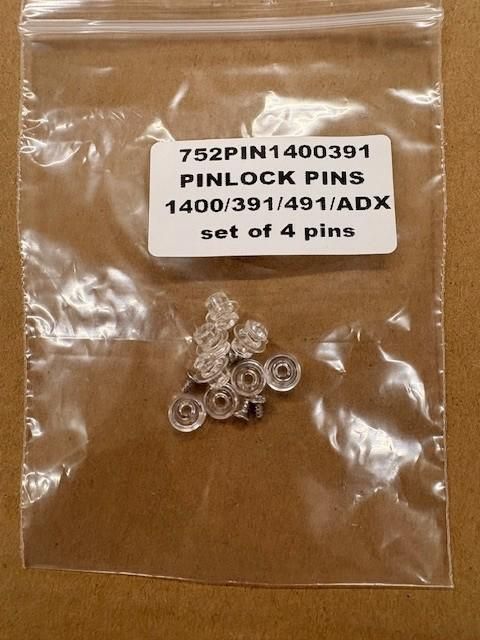 Scorpion Pinlock Pins 1400/391/491/ADX - Set of 4