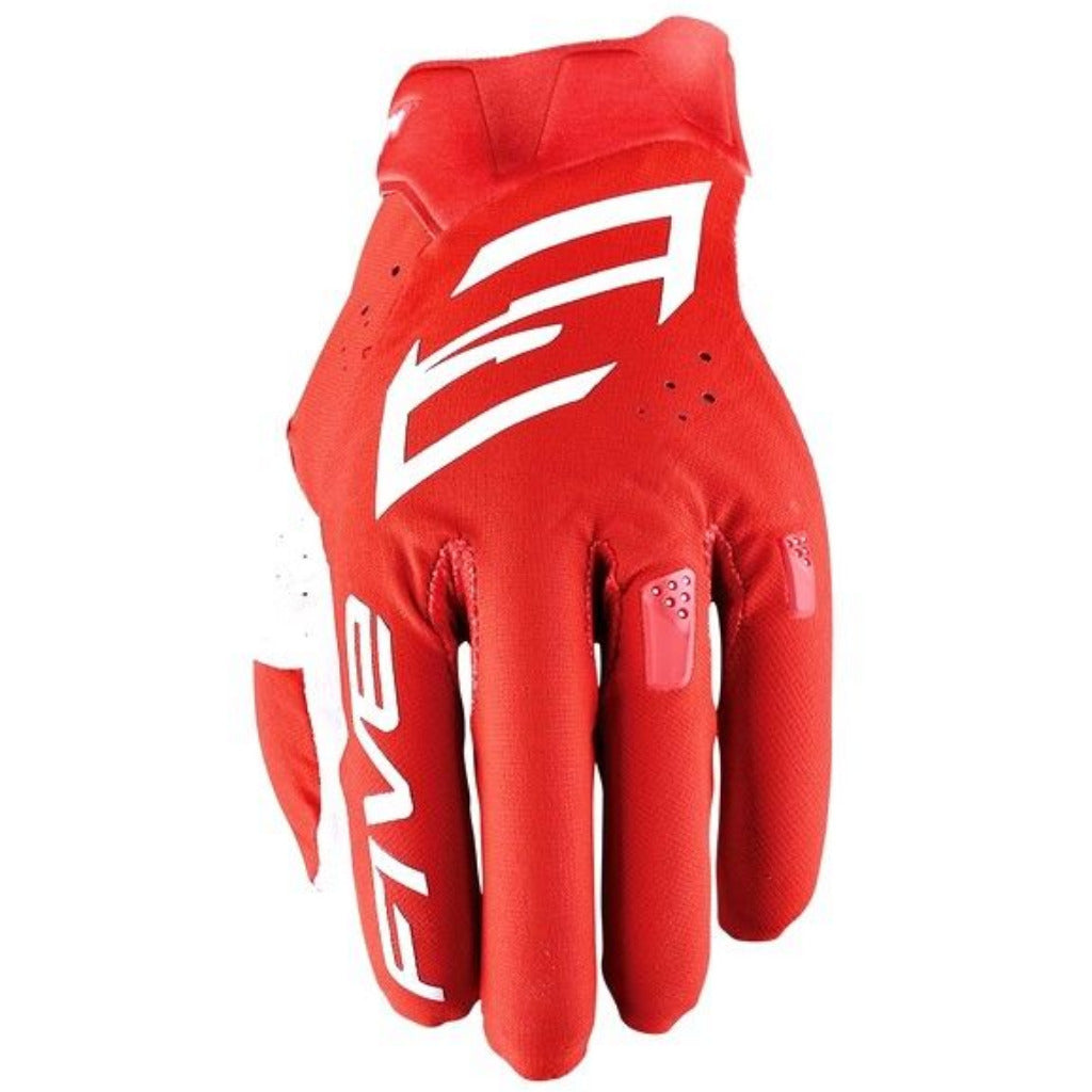 Five MXF1 EVO Gloves Red