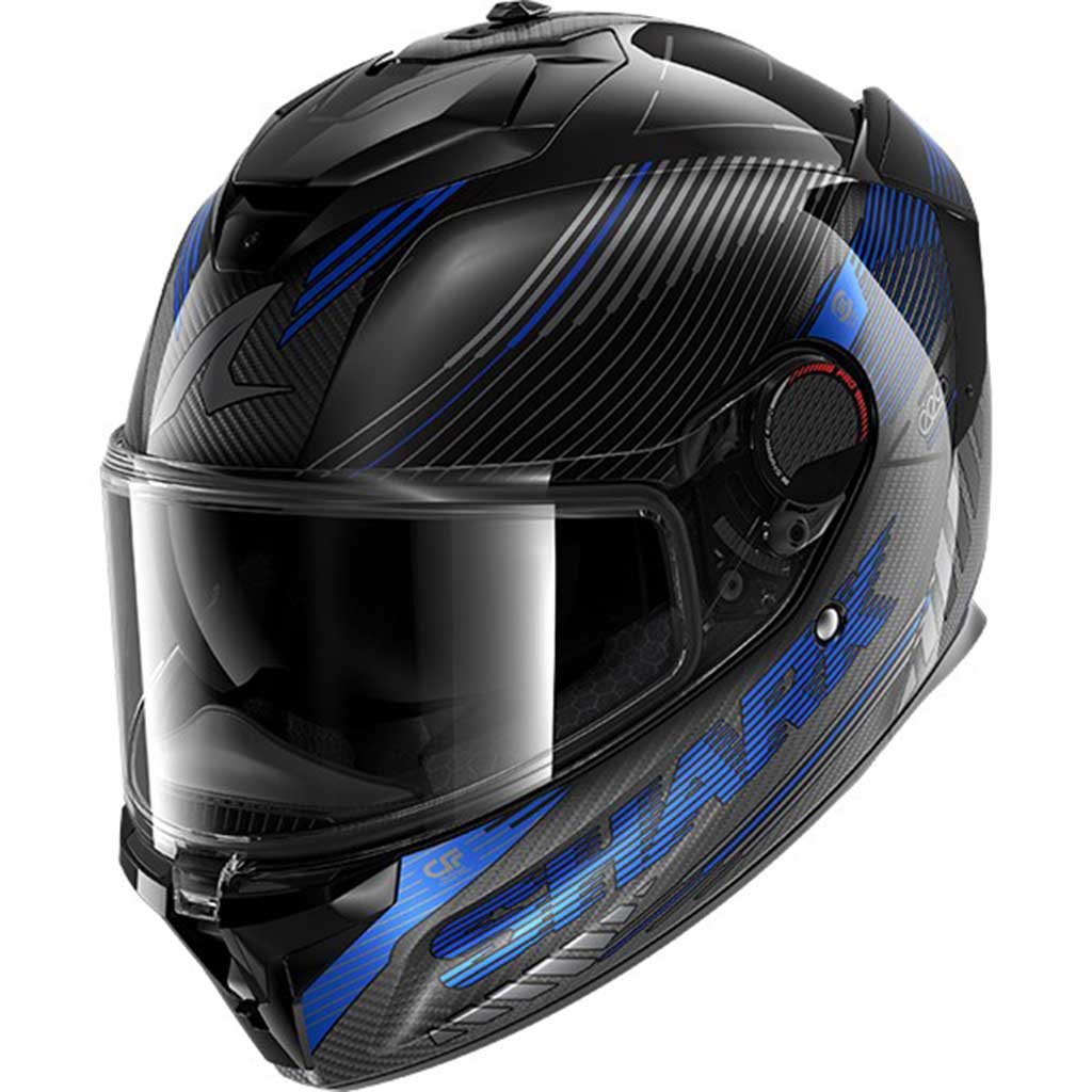 Shark Spartan GT Pro Carbon Axium DAB - Blue