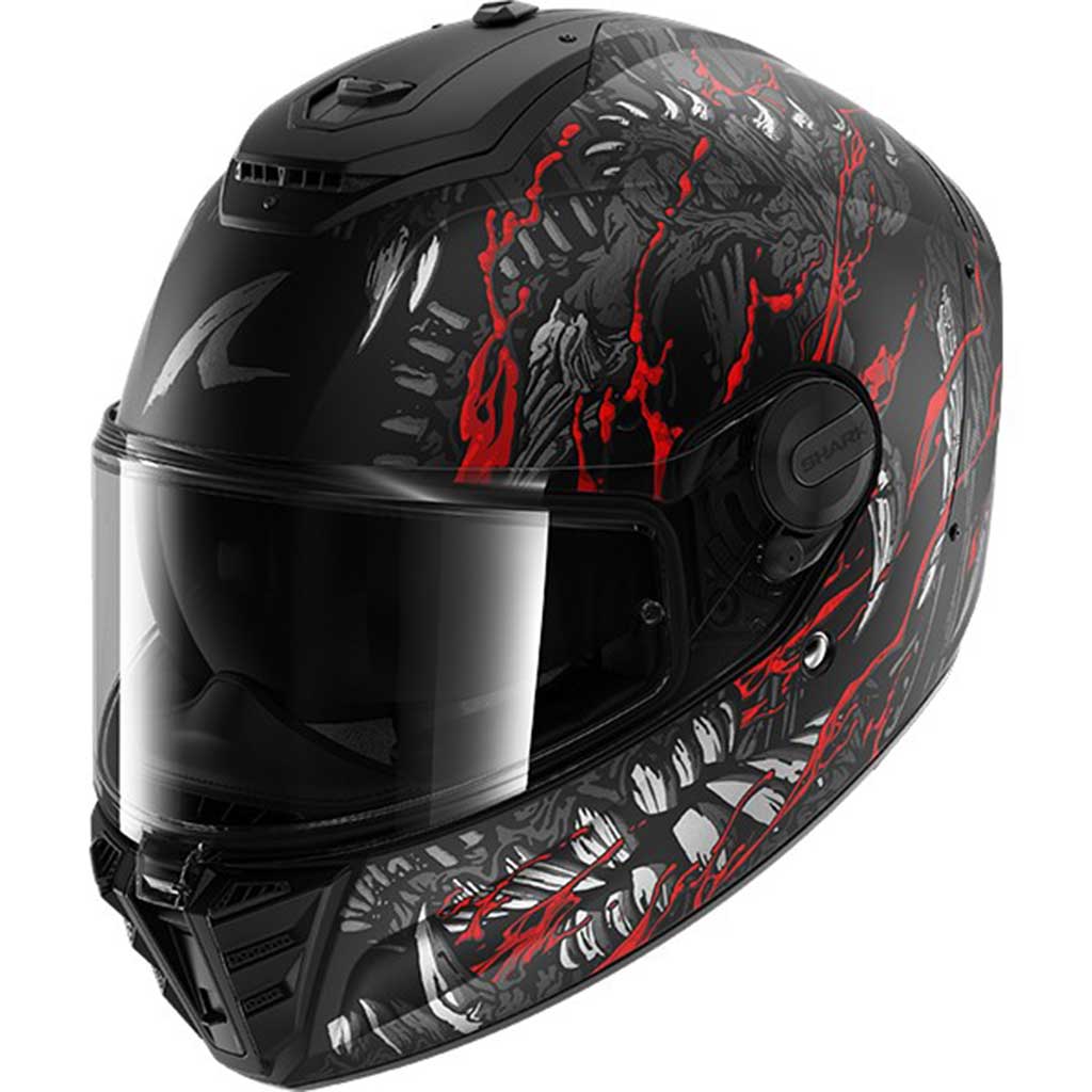 Shark Spartan RS Shaytan 2 Matt KAR - Red