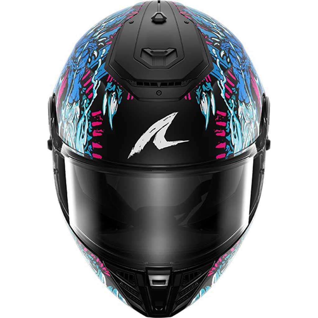 Shark Spartan RS Shaytan 2 Matt KBV - view 2