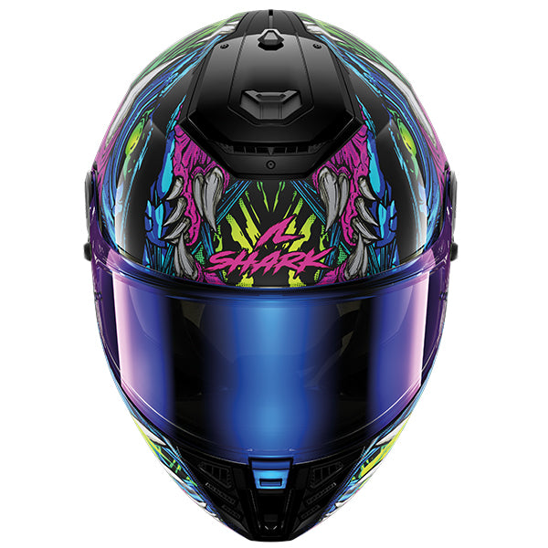 Shark Spartan RS Shaytan KGV Black Green Violet