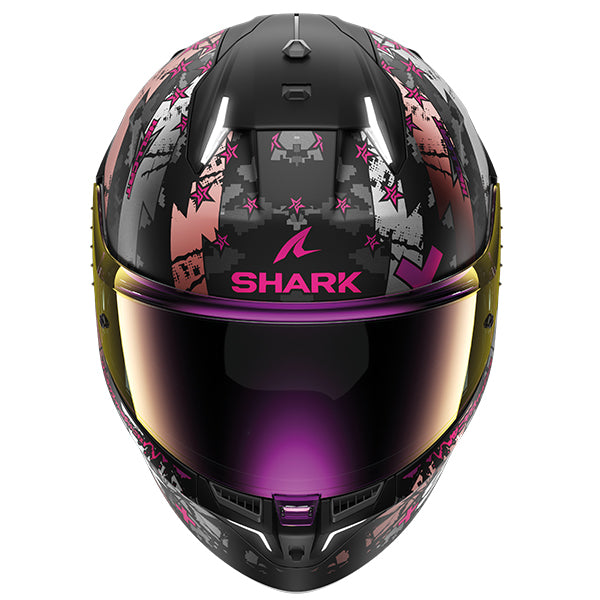 Shark SKWAL i3 Hellcat Mat KUV Black White Violet