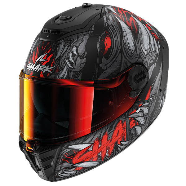 Shark Spartan RS Shaytan Mat KRA Black Red Anthracite