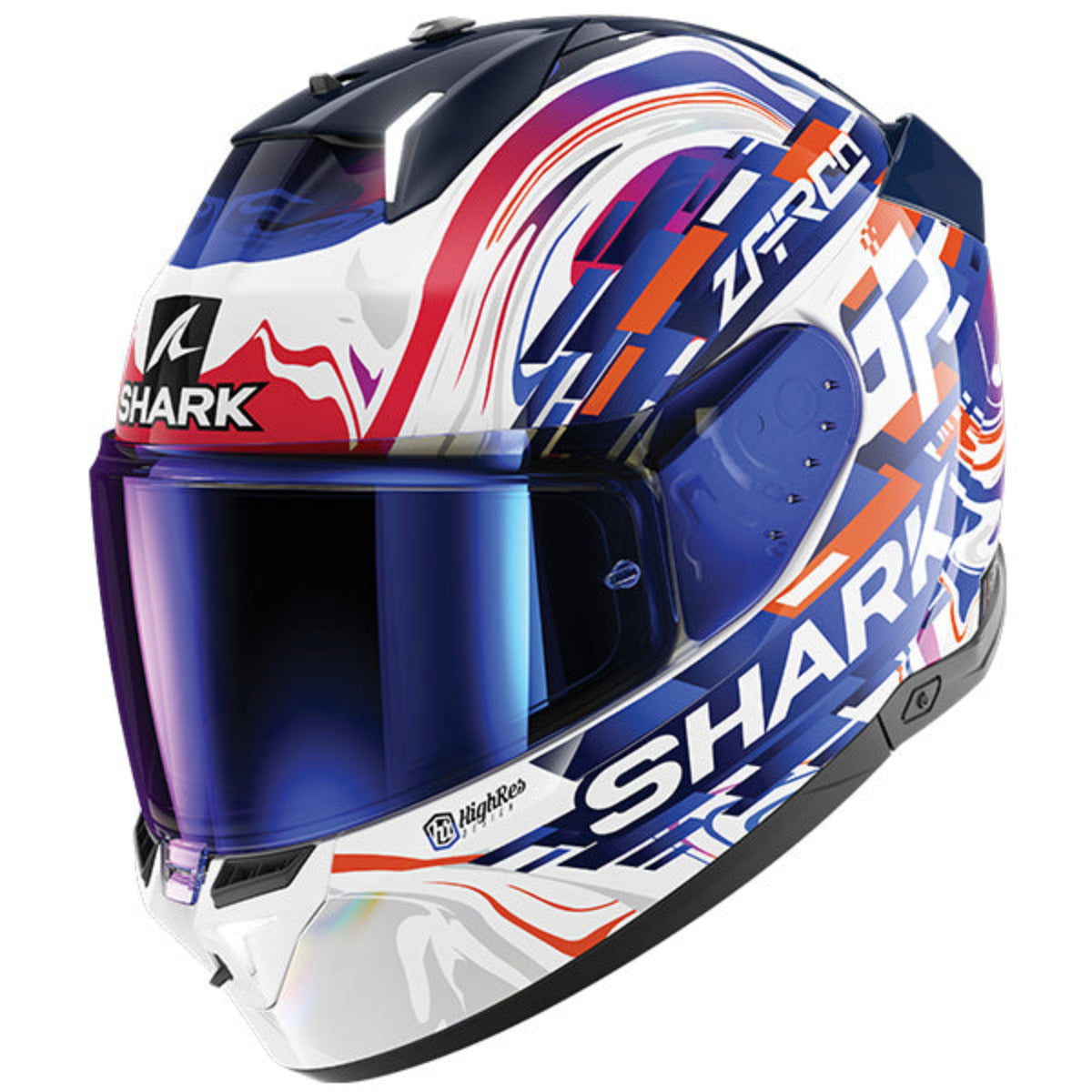 Shark SKWAL i3 Zarco GP de France WVB White Violet Blue