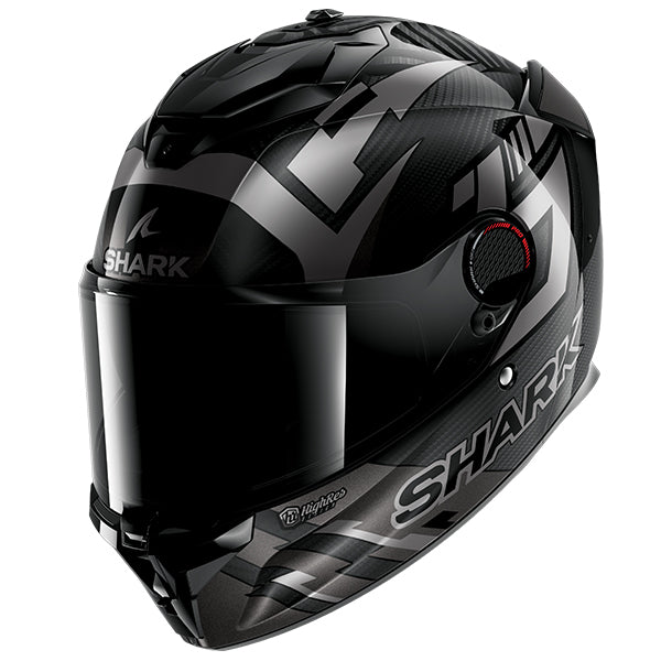 Shark Spartan GT Pro Carbon Zarco DAU Black Grey Red