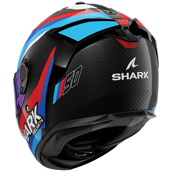 Shark Spartan GT Pro Guintoli Carbon DBR Black Red