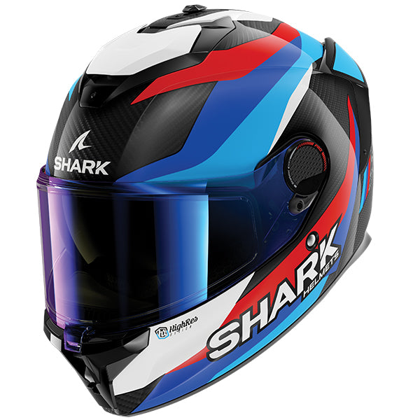Shark Spartan GT Pro Guintoli Carbon DBR Black Red