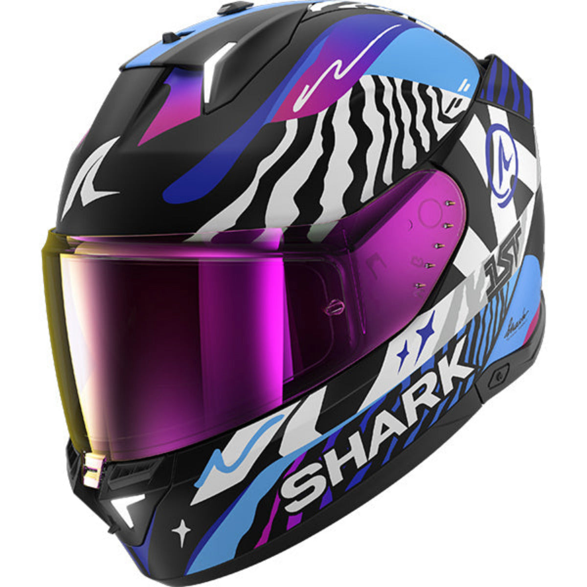 Shark SKWAL i3 Speed-Fancy KWB Black White Blue
