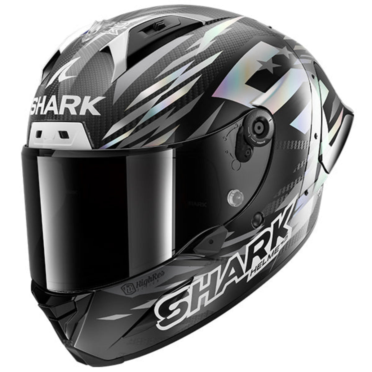 Shark Aeron-GP FIM 2 Zarco WIN 26 Carbon Pearl Anthracite