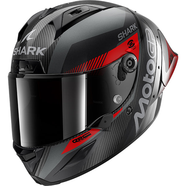 Shark Aeron-GP FIM 2 MotoGP Black Red Grey