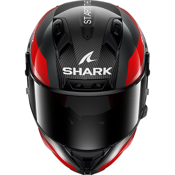 Shark Aeron-GP FIM 2 MotoGP Black Silver Red