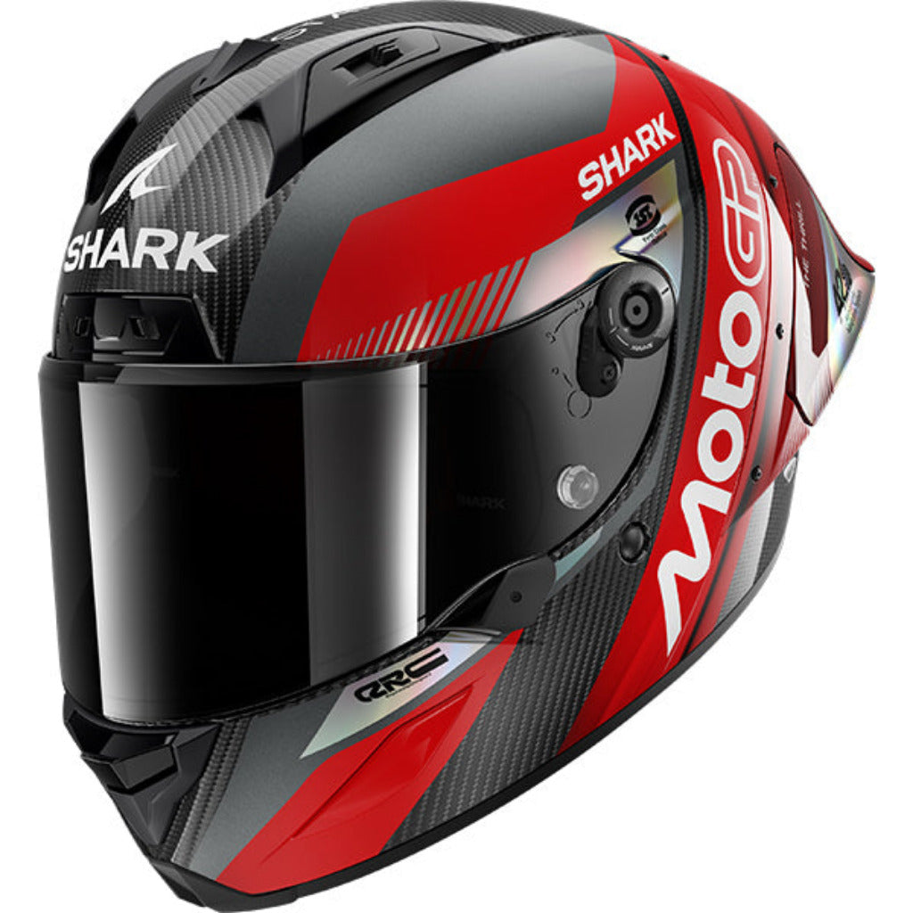 Shark Aeron-GP FIM 2 MotoGP Black Silver Red