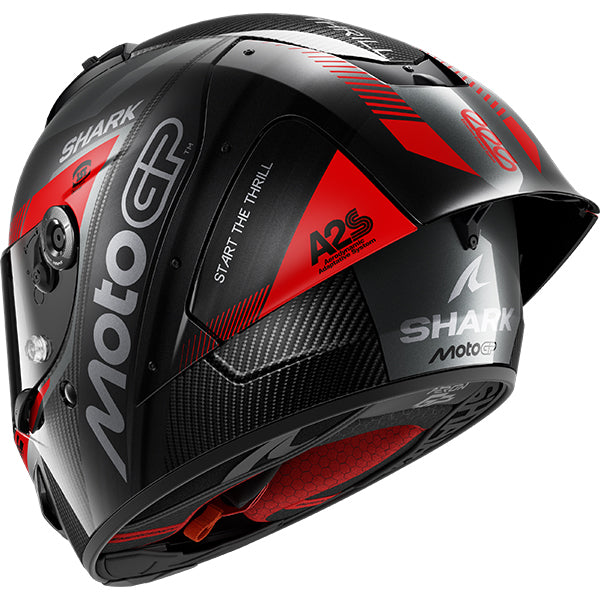 Shark Aeron-GP FIM 2 MotoGP Black Red Grey