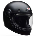 Bell Bullitt GT Solid Matt Black Helmet full face motorcycle helmet in black, view 2 of 5