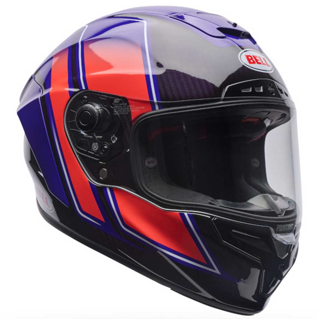 Bell Racestar DLX Flex Grid Ultraviolet 2