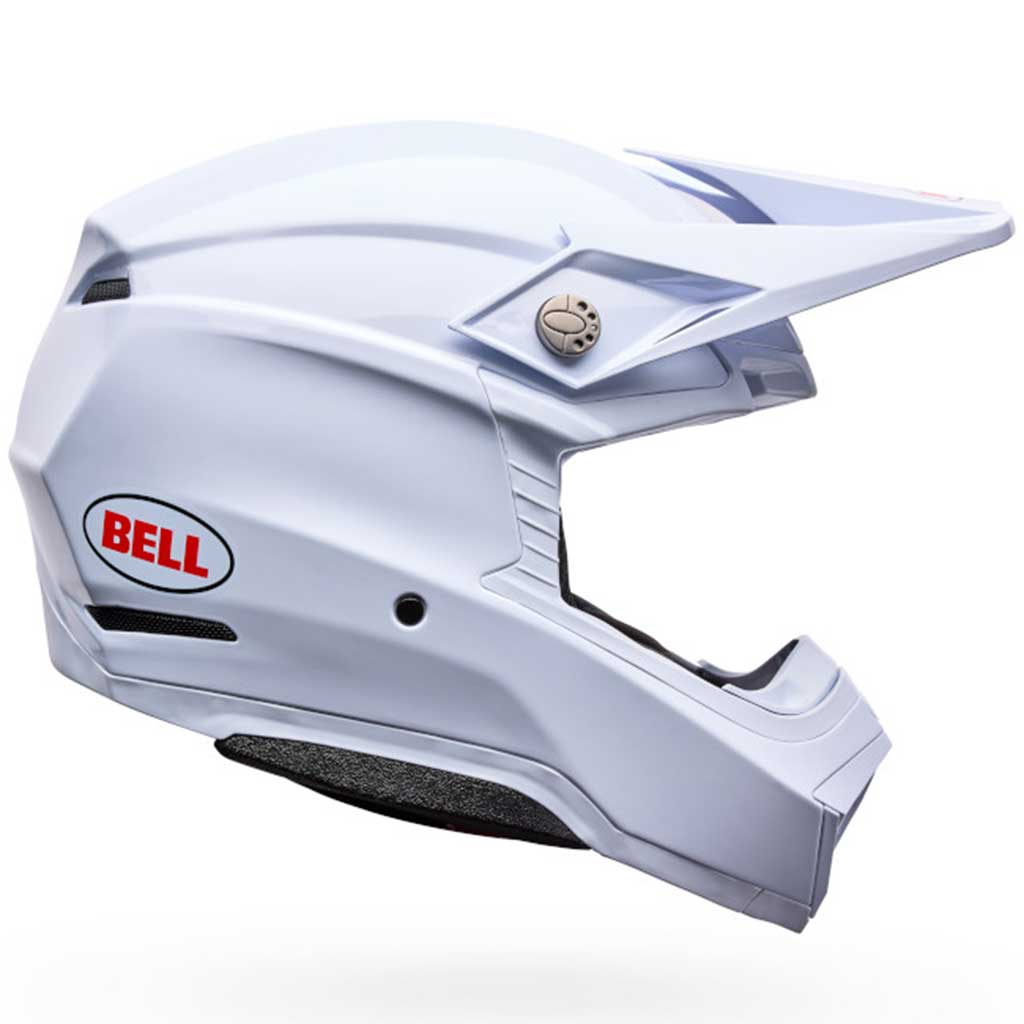 Bell Moto-10 Mips Solid White Helmet 1