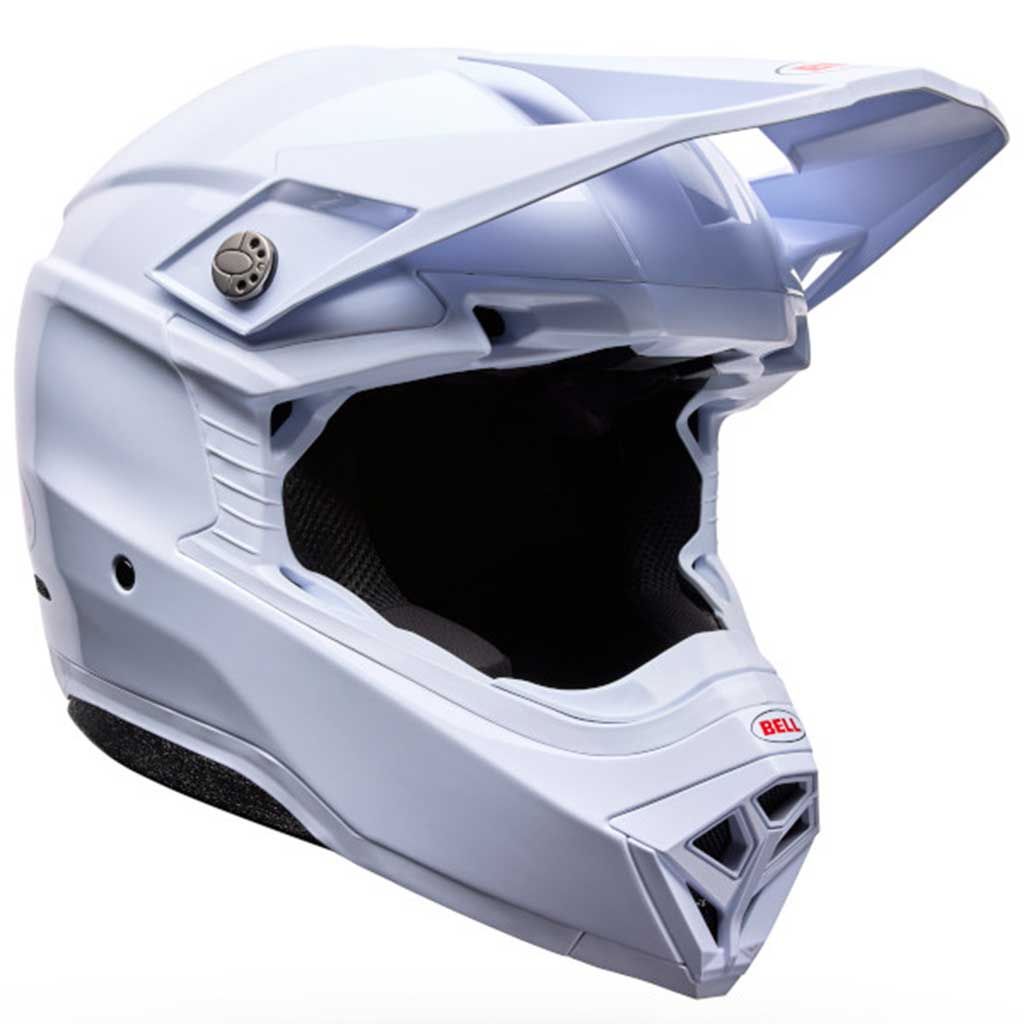 Bell Moto-10 Mips Solid White Helmet 2