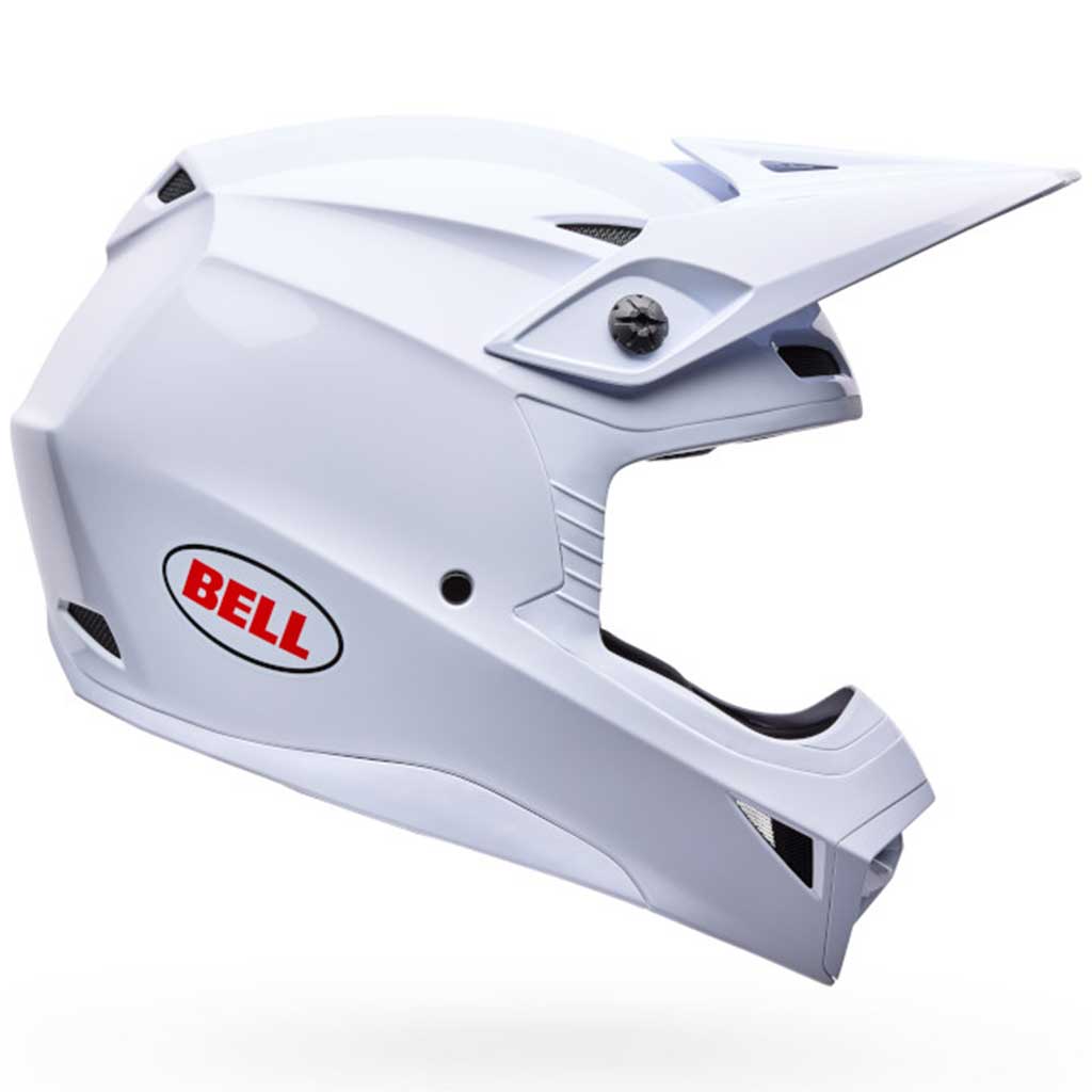 Bell MX-10 Mips Solid Gloss White 1