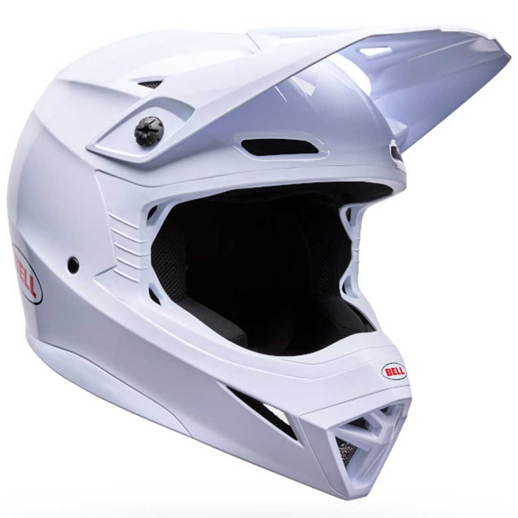 Bell MX-10 Mips Solid Gloss White 2