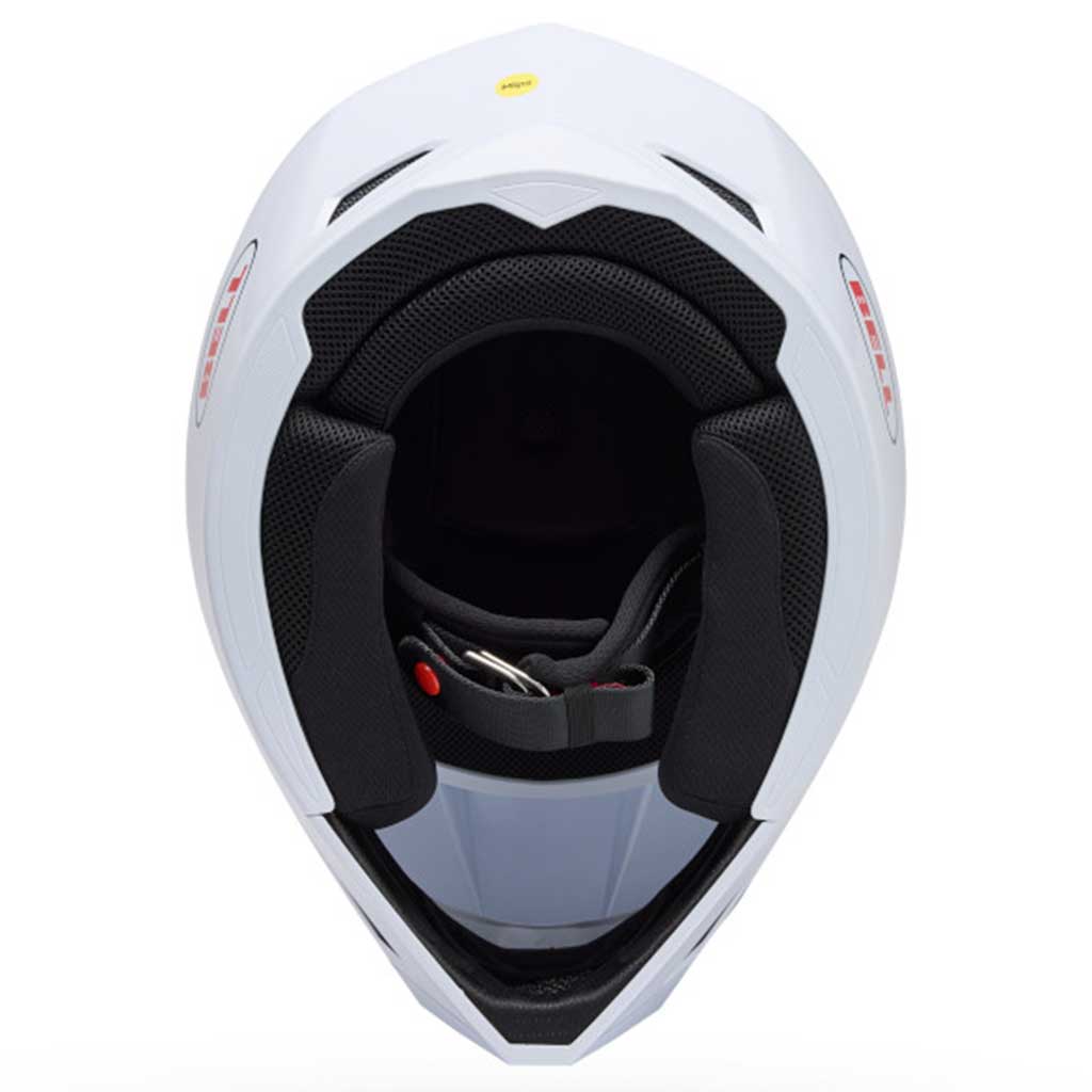Bell MX-10 Mips Solid Gloss White 6