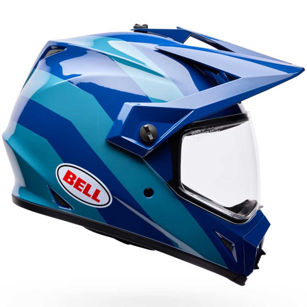 Bell MX-9 Adventure Mips Motion Blue Helmet 1