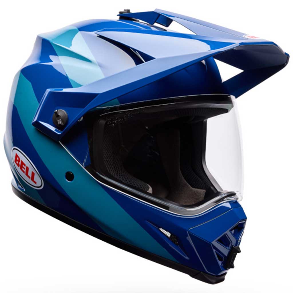 Bell MX-9 Adventure Mips Motion Blue Helmet 2