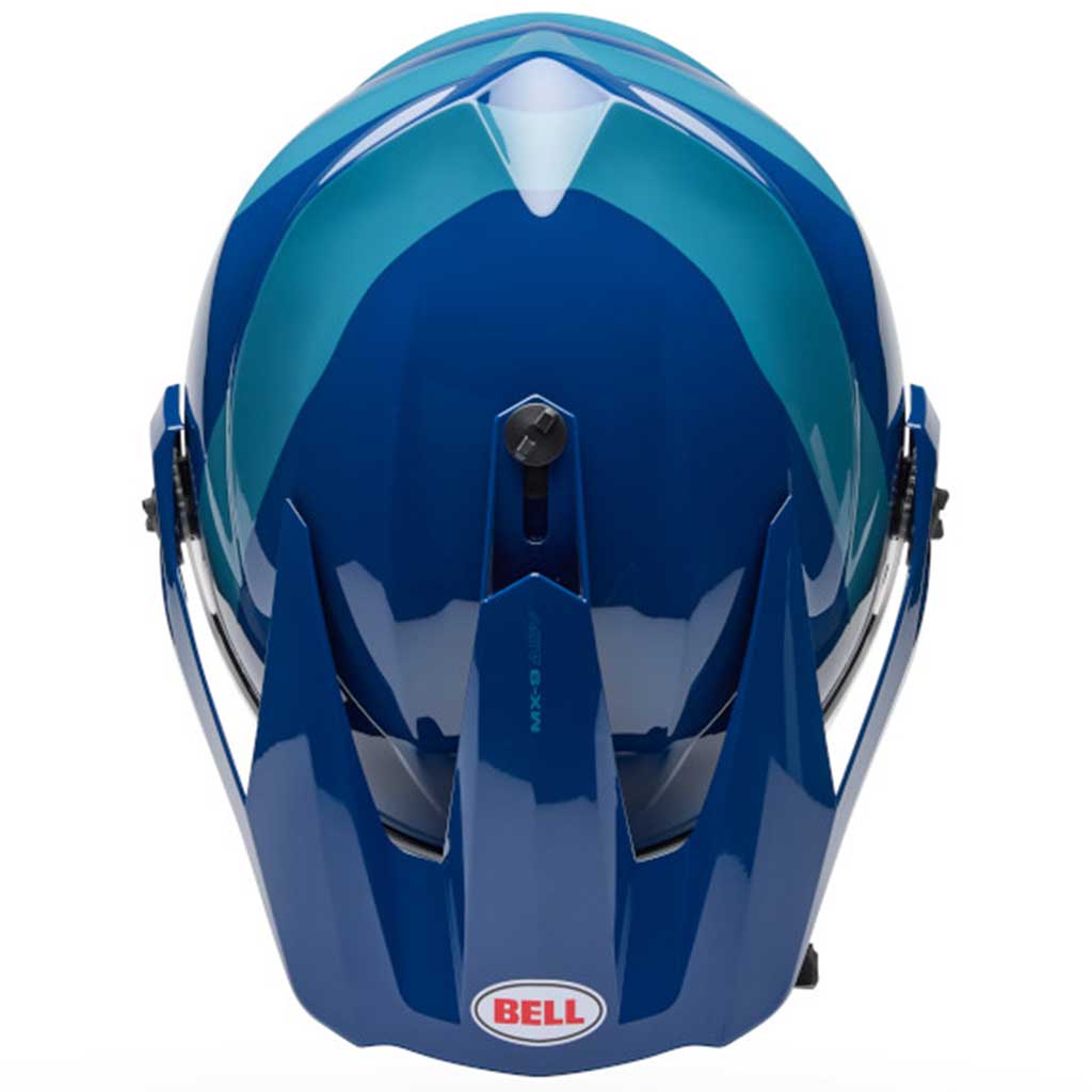 Bell MX-9 Adventure Mips Motion Blue Helmet 5