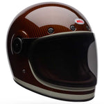 Bell Bullitt GT Carbon Lane Burnt Orange Helmet full face motorcycle helmet in orange, view 2 of 11