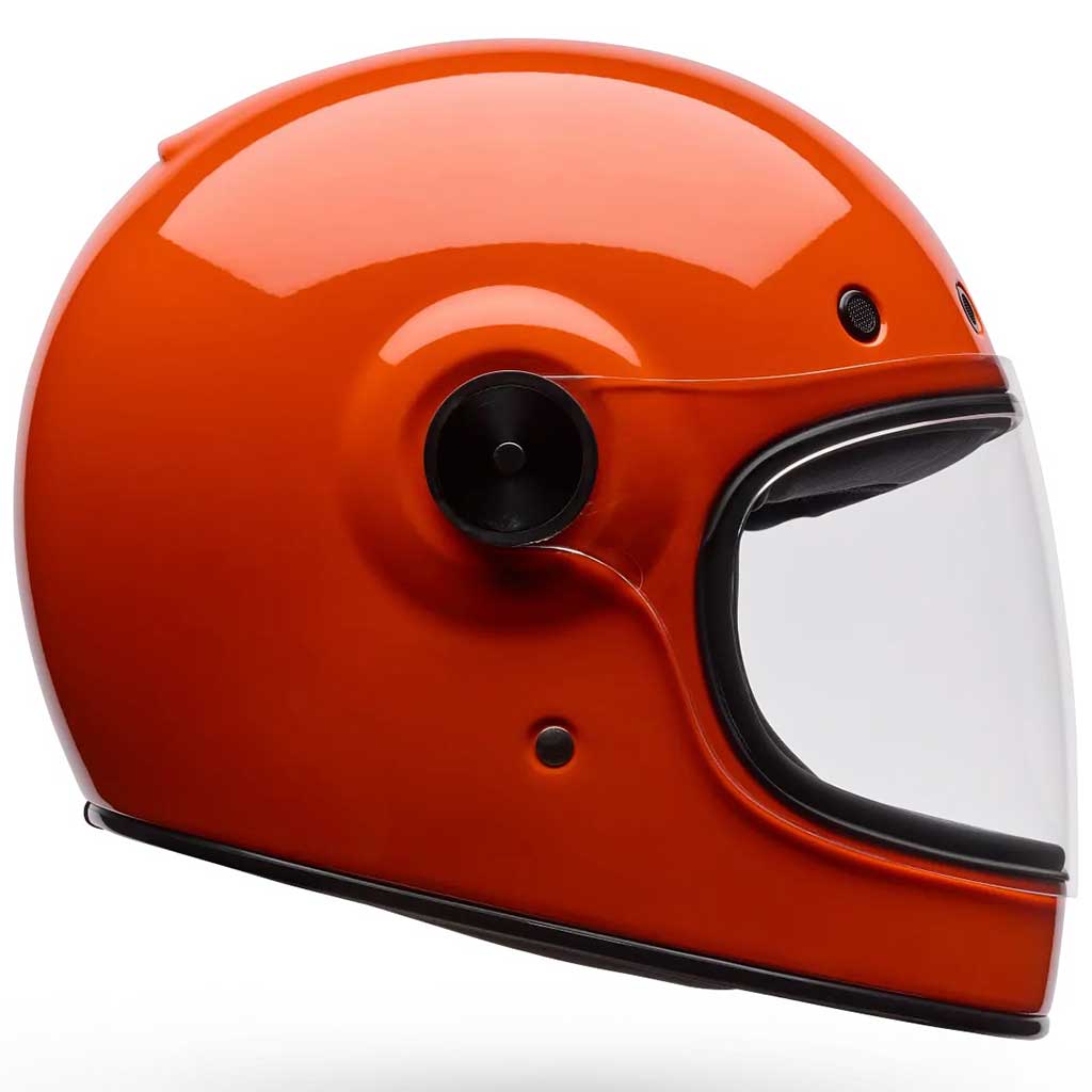 Bell Bullitt GT Solid Tangerine Helmet full face motorcycle helmet in orange
