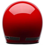 Bell Magnum Solid Gloss Red open face motorcycle helmet in red, view 4 of 10