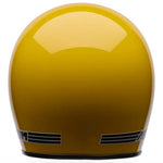 Bell Magnum Solid Gloss Yellow open face motorcycle helmet in yellow, view 4 of 10