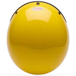 Bell Magnum Solid Gloss Yellow open face motorcycle helmet in yellow, view 5 of 10