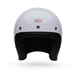 Bell Magnum Solid Gloss White open face motorcycle helmet in white, view 3 of 10