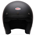 Bell Magnum Solid Matt Black open face motorcycle helmet in black, view 3 of 10