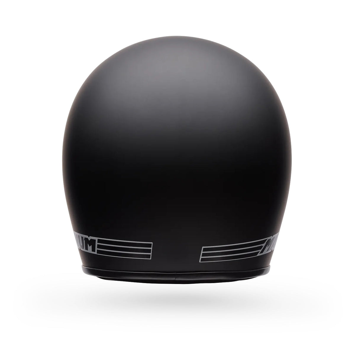 Bell Magnum Solid Matt Black open face motorcycle helmet in black, view 4 of 10