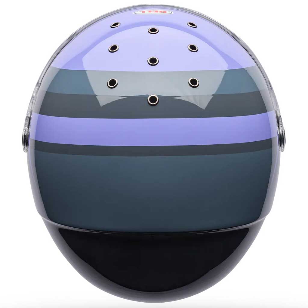 Bell Eliminator Sidetrack Steel Grey full face motorcycle helmet in grey, view 5 of 6