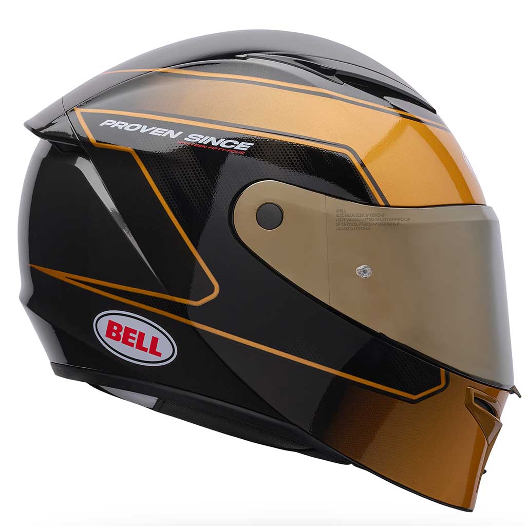Bell Lithium Mips Plus Flux Special Edition Ultra Black full face motorcycle helmet in black