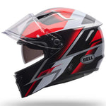 Bell Lithium Mips Kinetic Red full face motorcycle helmet in red, view 4 of 7