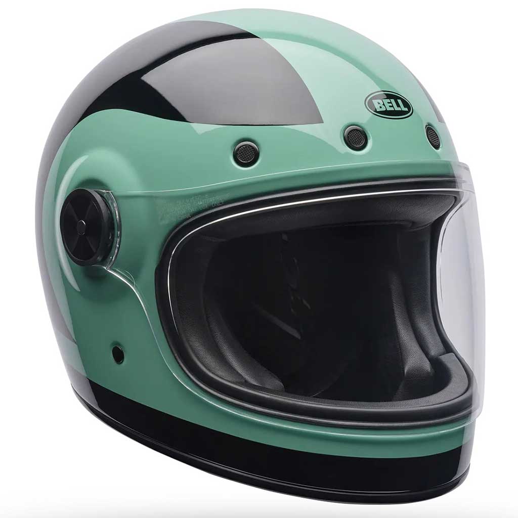 Bell Bullitt GT Frame Hunter Green full face motorcycle helmet in green, view 2 of 6