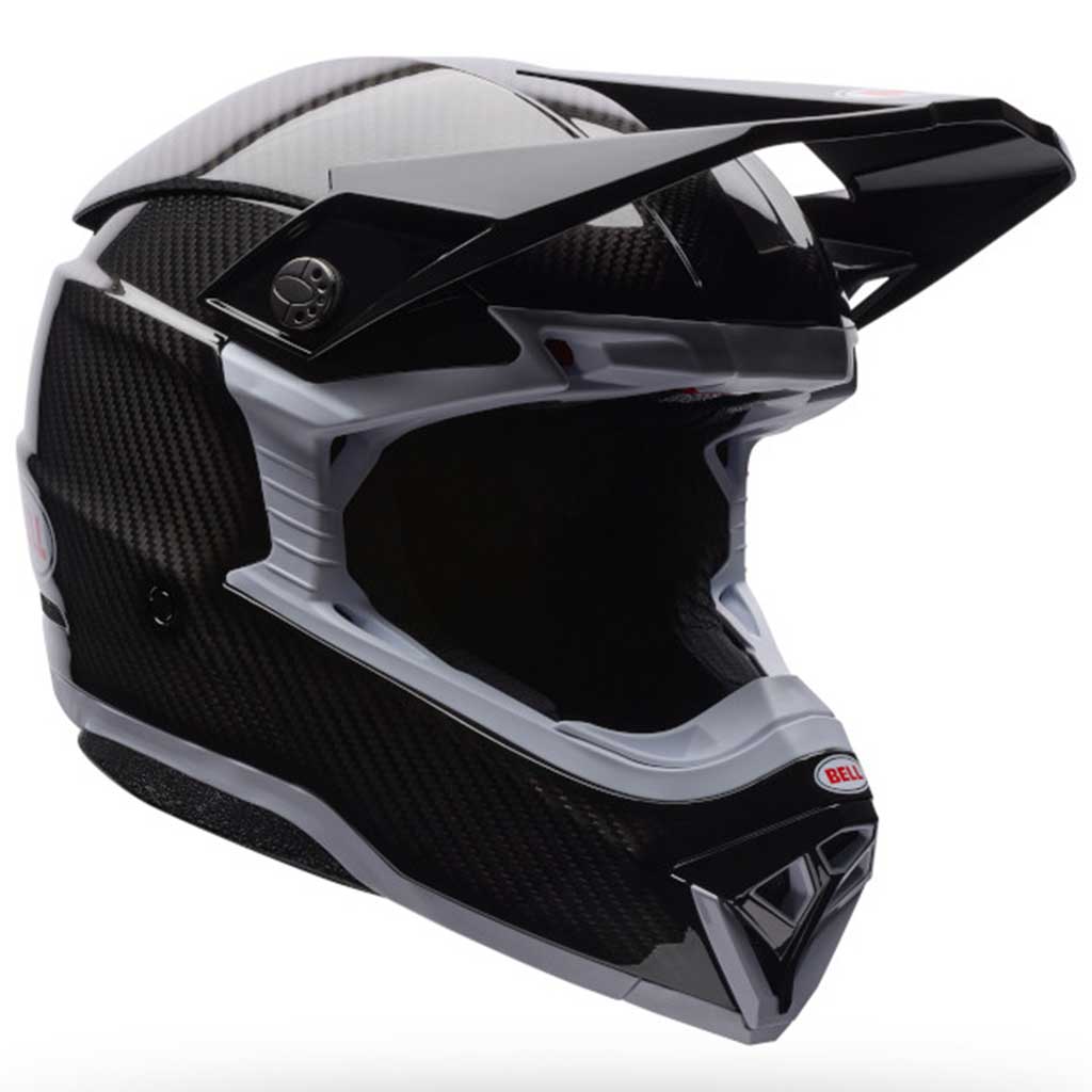 Bell Moto-10 GP Solid Gloss Black 2