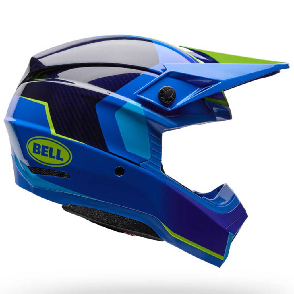 Bell Moto-10 GP Vector Frequency Blue 1