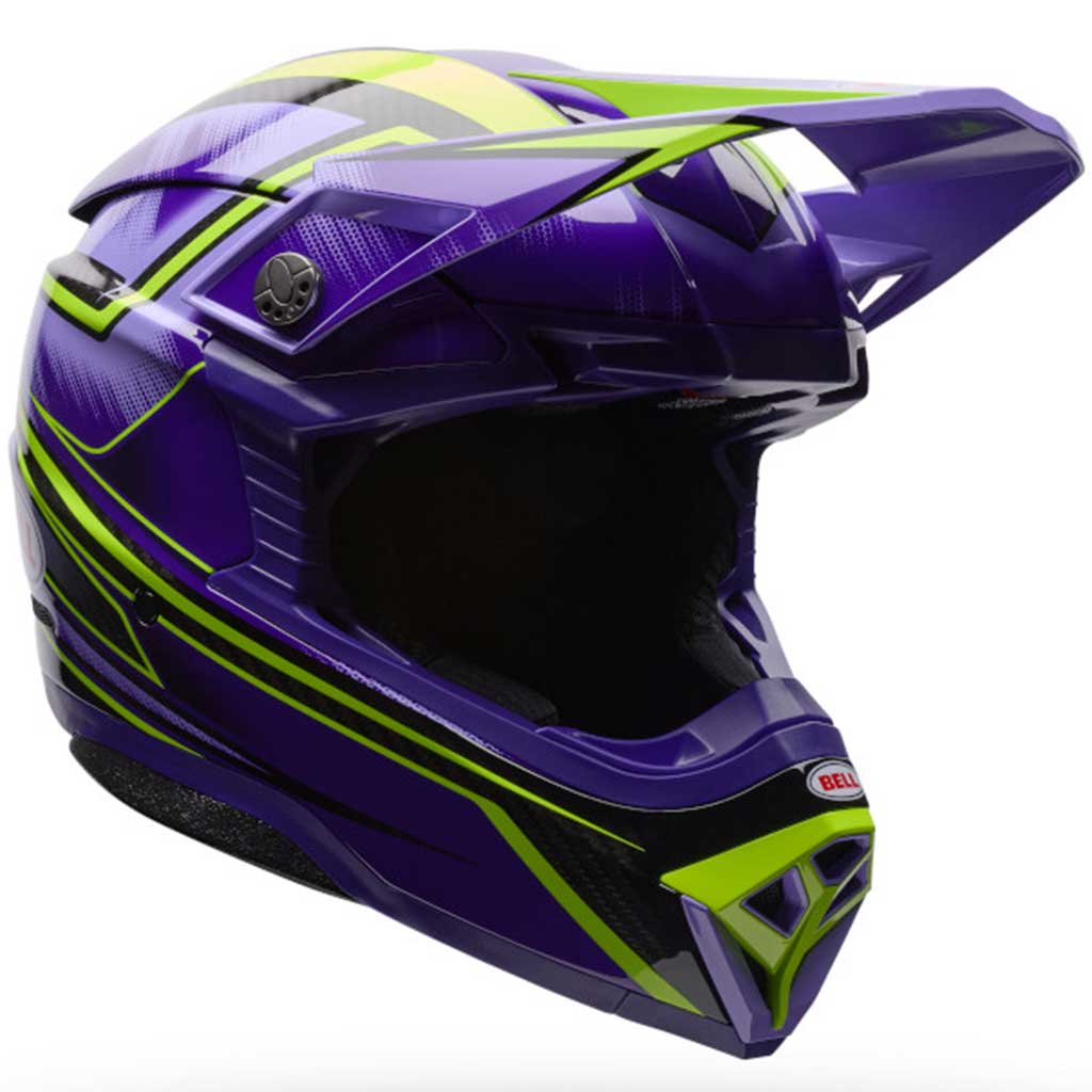 Bell Moto-10 GP Pace Ultraviolet 2